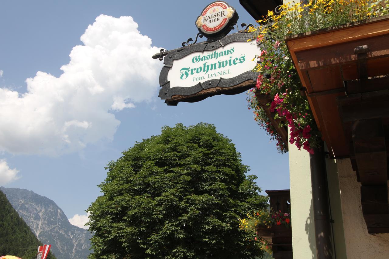 Gasthof-Pension Frohnwies Weissbach bei Lofer Exterior foto